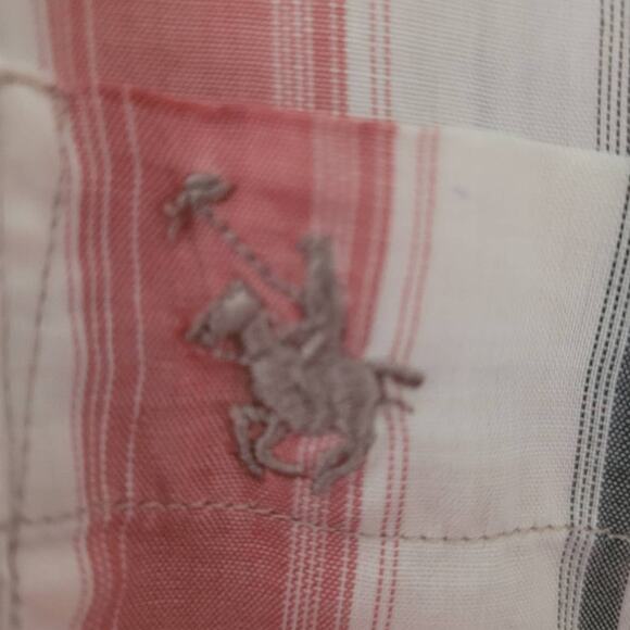 Vintage 60s Knights Sportswear Plaid Button Down Shirt Men’s Large Cowboy Retro - Picture 9 of 9